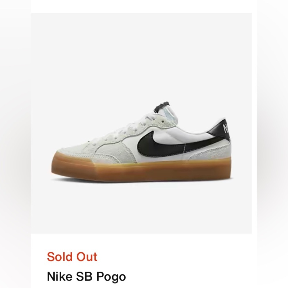 Nike SB Pogo White Black Gum